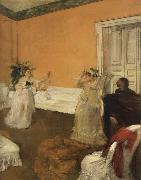 Edgar Degas The Song Rehearsal oil painting reproduction